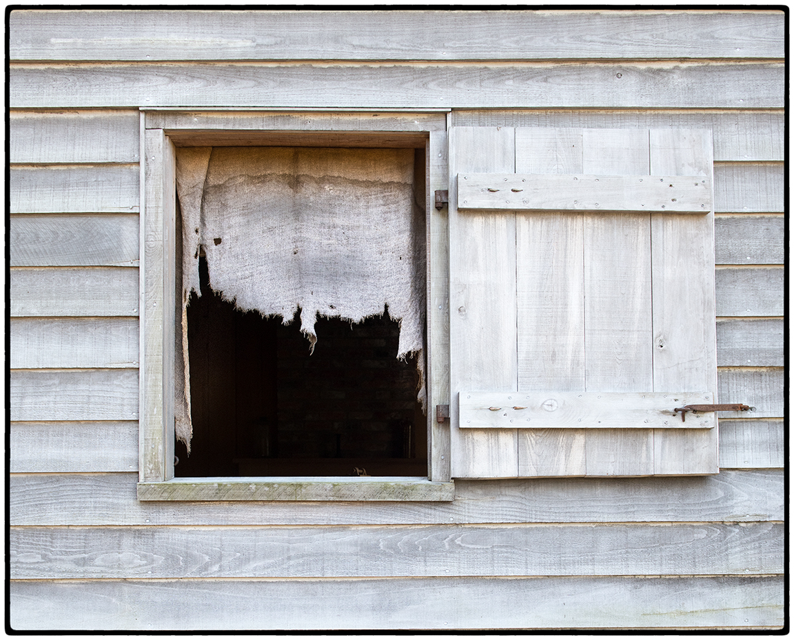 Curtain in Slave Quarters