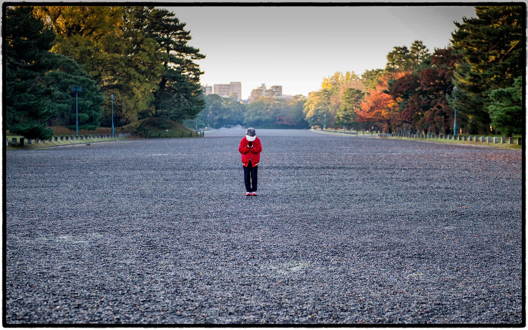 Praying in Kyoto