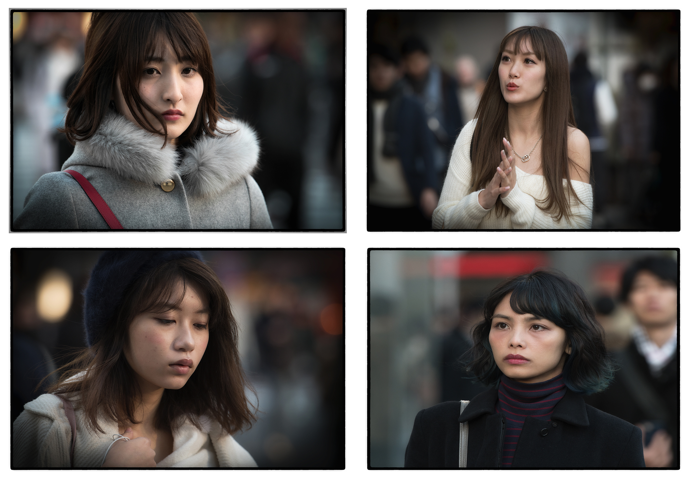 In a Crosswalk, Tokyo