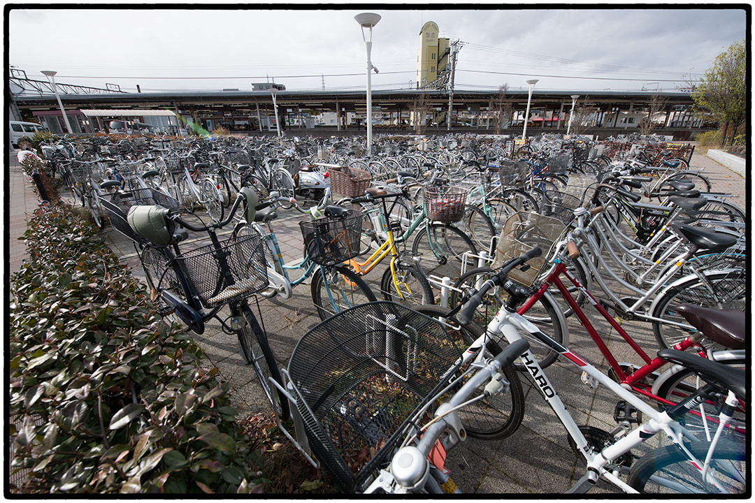 Unlocked Train Commuter Bikes