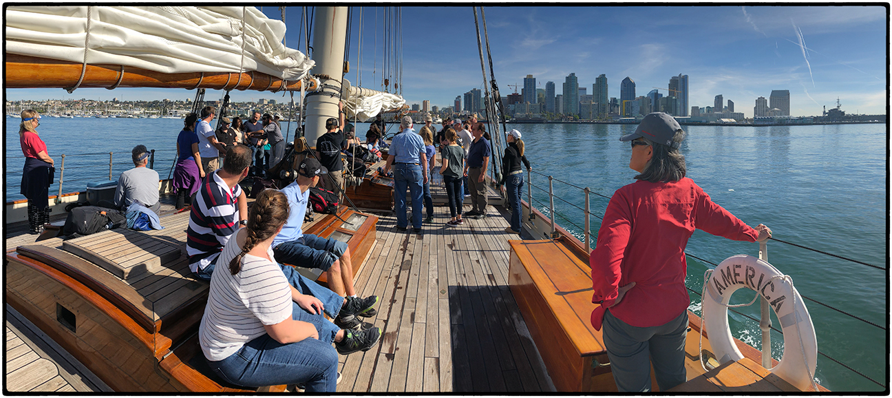Setting Sail on the America