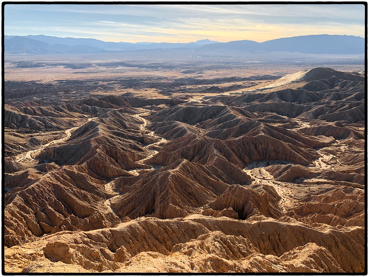 Badlands, Anza Borrego State Park