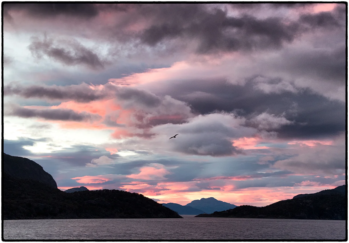 Sunrise, Straits of Magellan