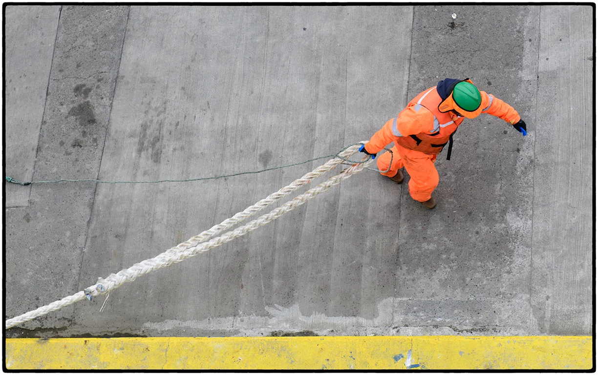 Longshoreman, Punta Arenas.