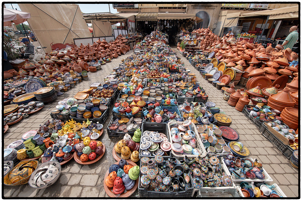 Open for Tourists, the Medina, or marketplace