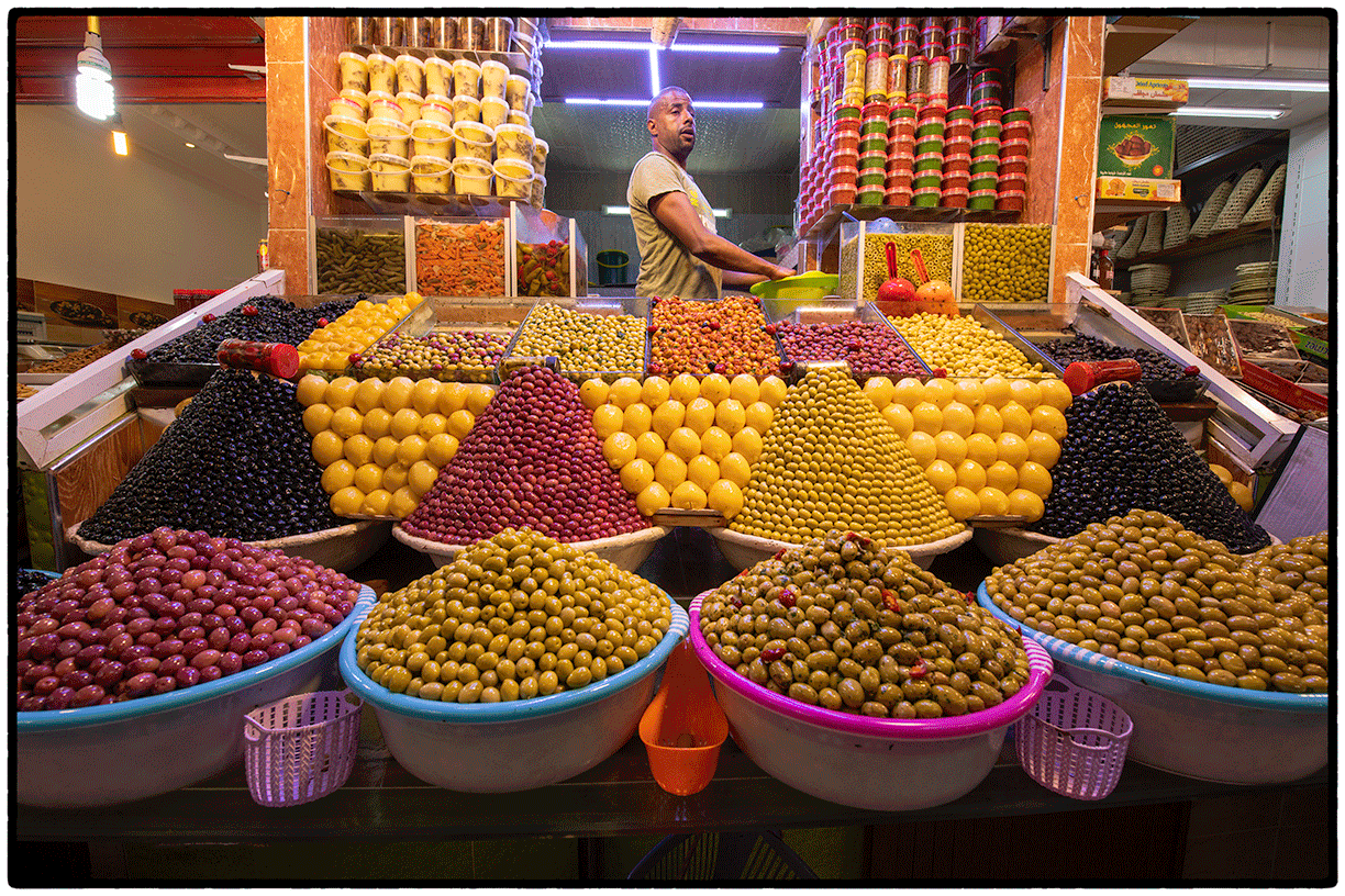 Olives in the Medina
