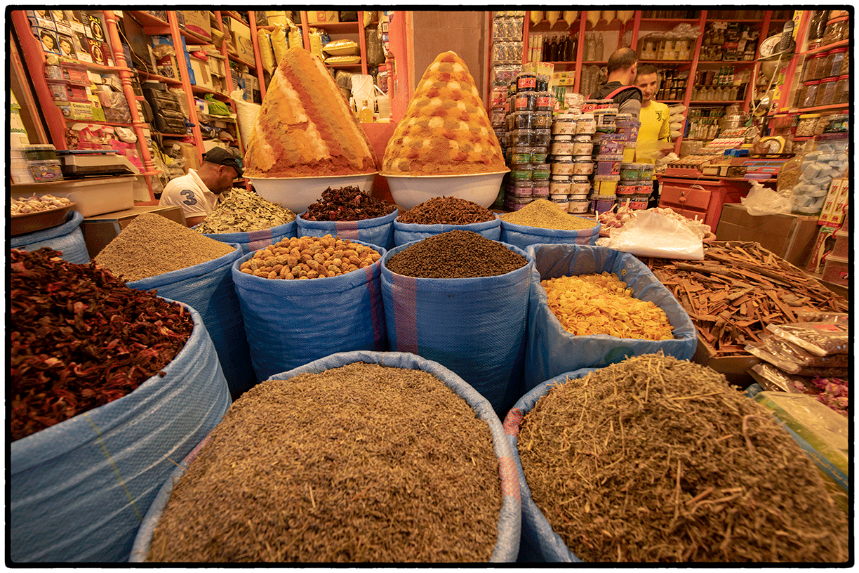 Spices in the Medina
