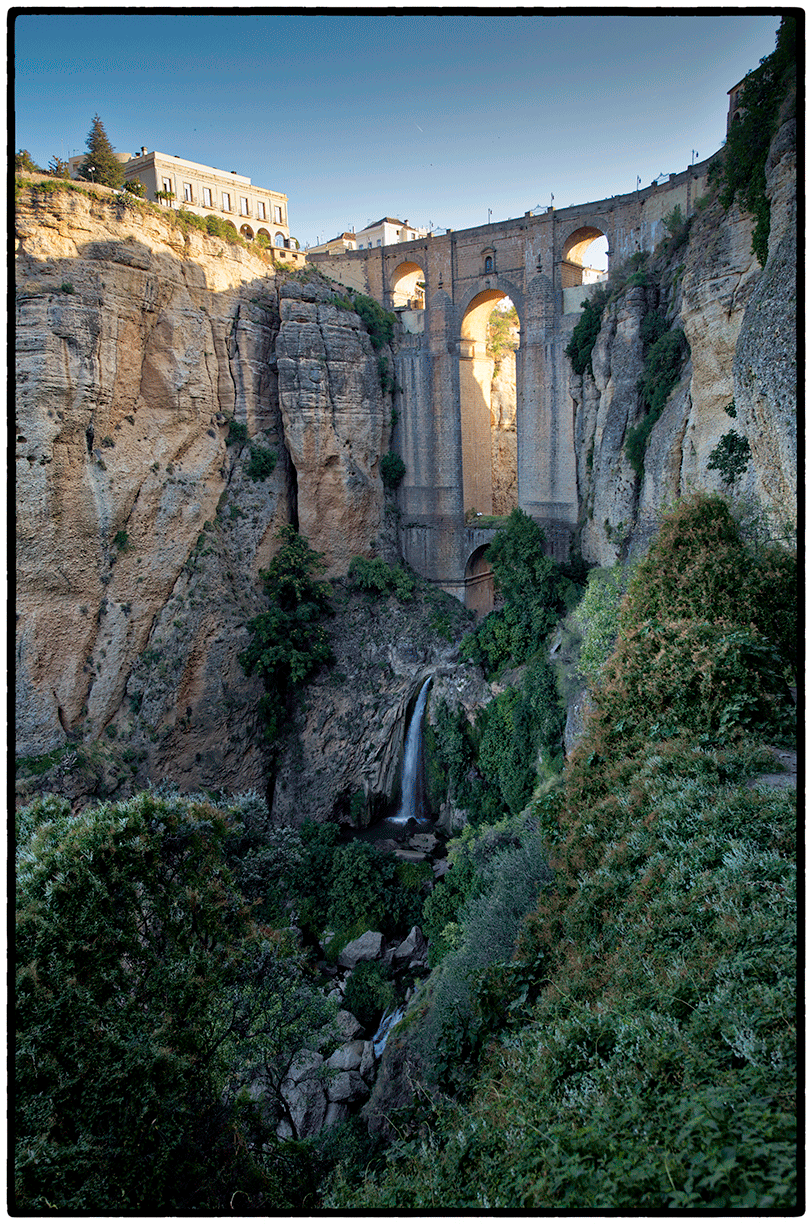 The 390' Gorge that Divides Ronda