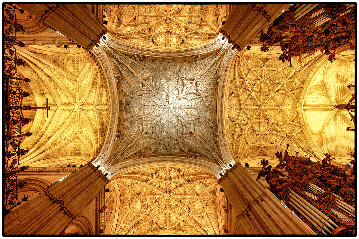 Over the Altar at the Seville Cathedral