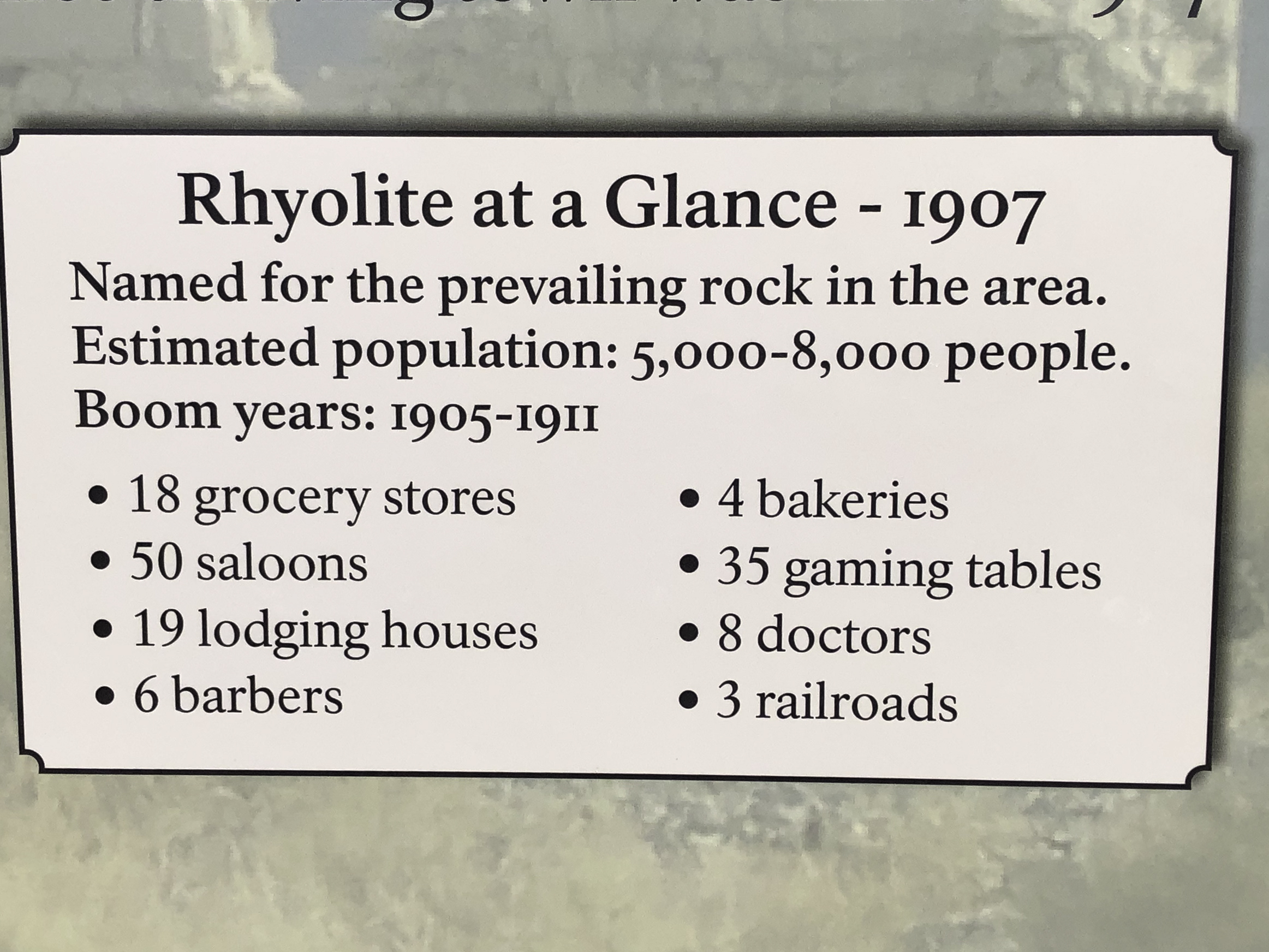 Rhyolite