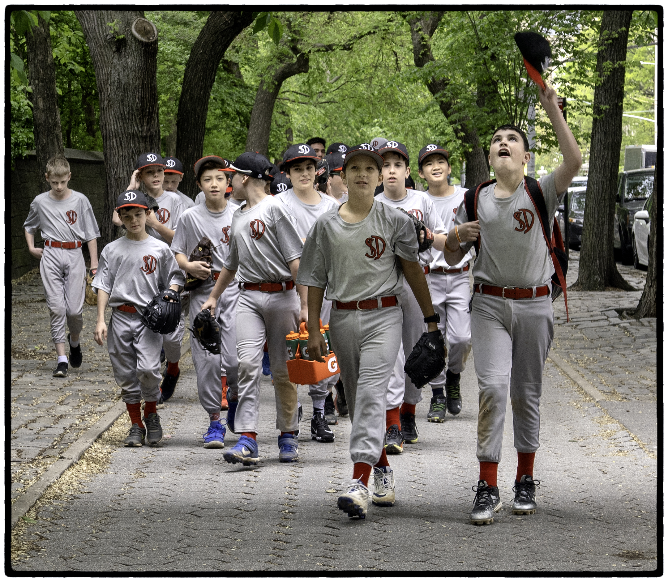 Baseball Team, Fifth Avenue