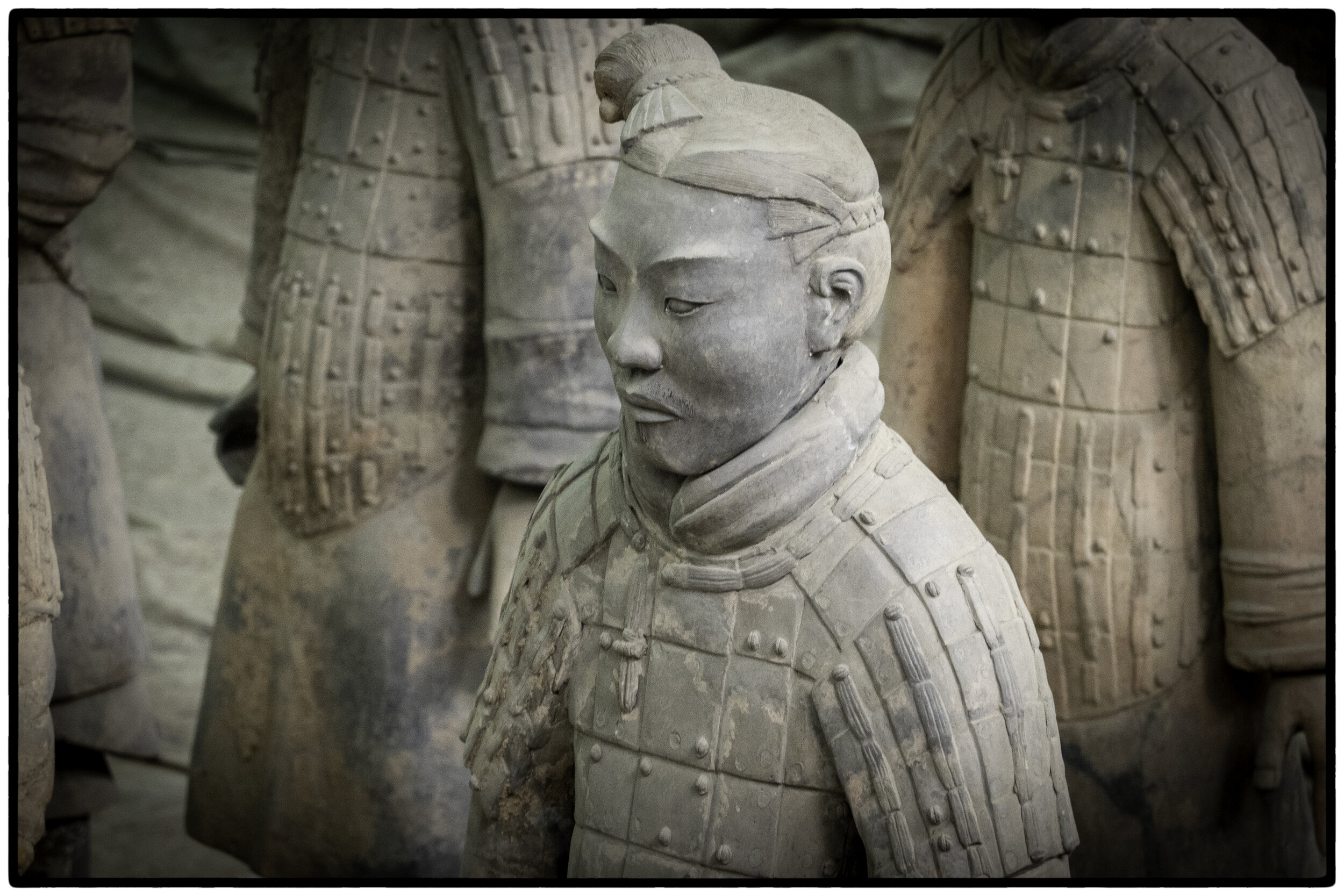Terrcotta Warrior close-up, Xi'an