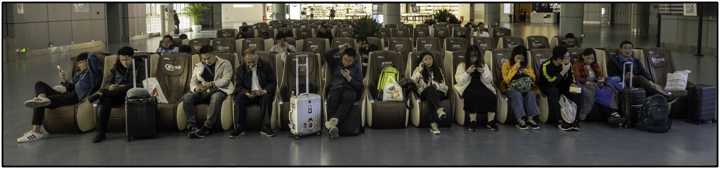 Phones at Changsha airport