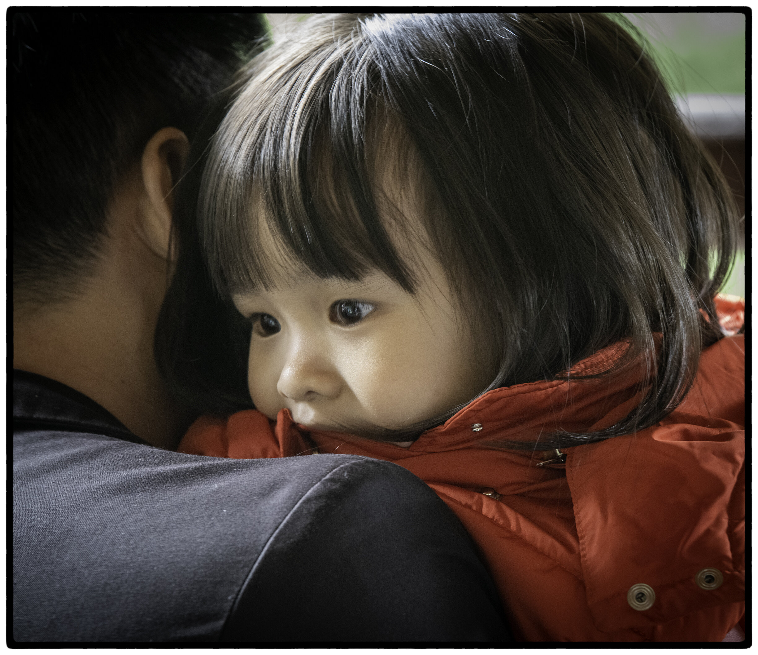 Father and daughter