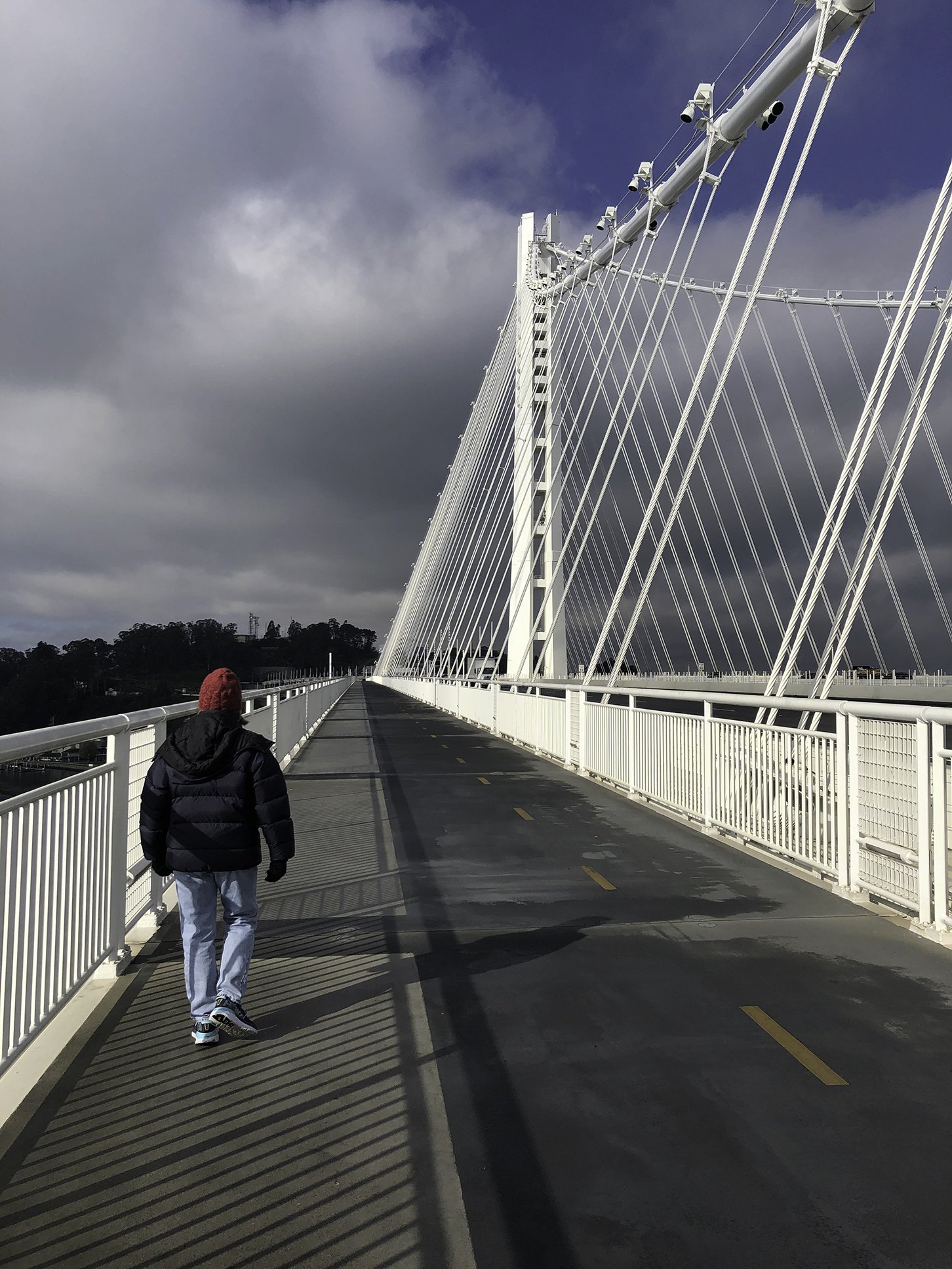 Walking Across the Bay Bridge