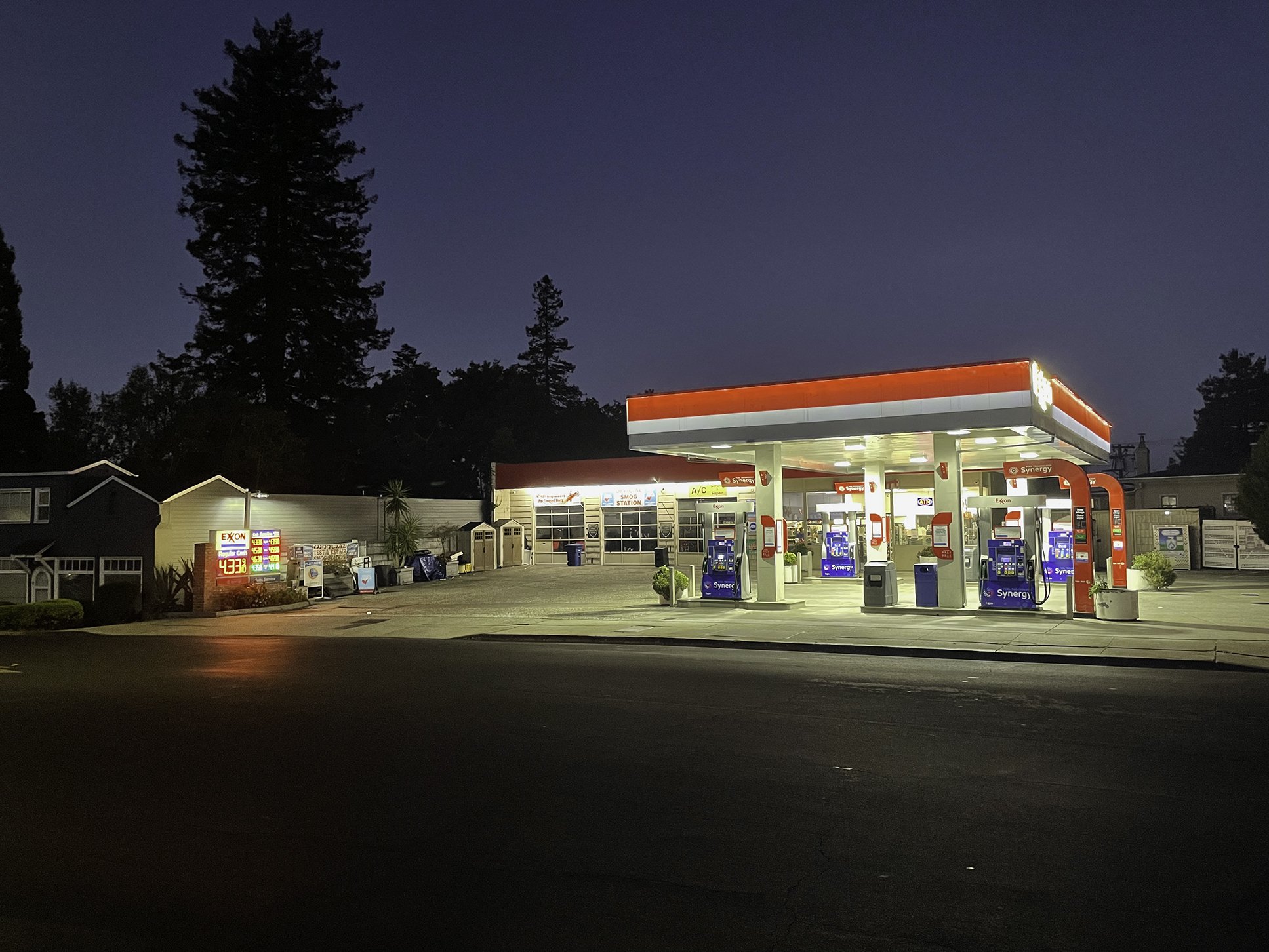 The local gas station