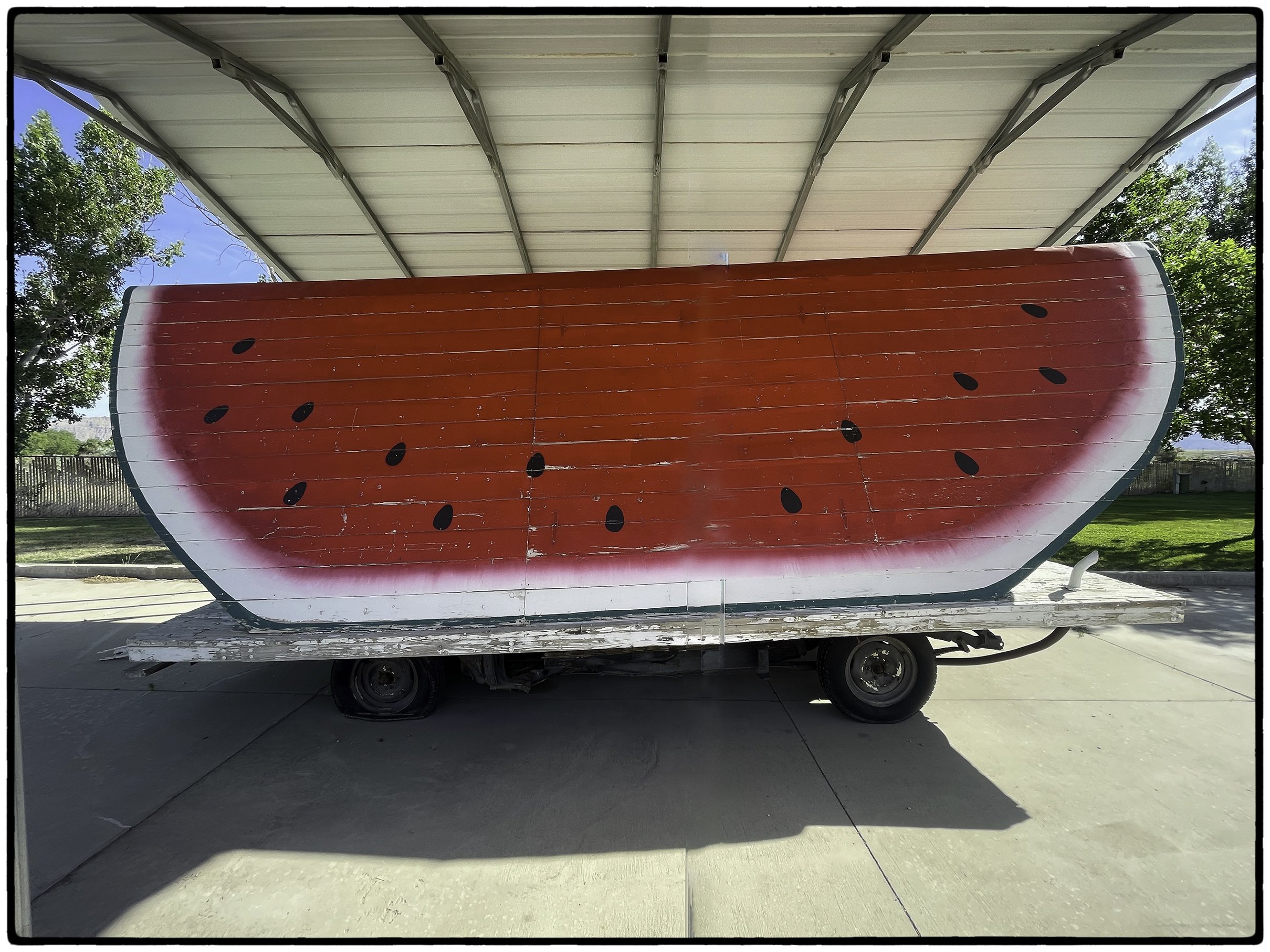 Watermelon wagon
