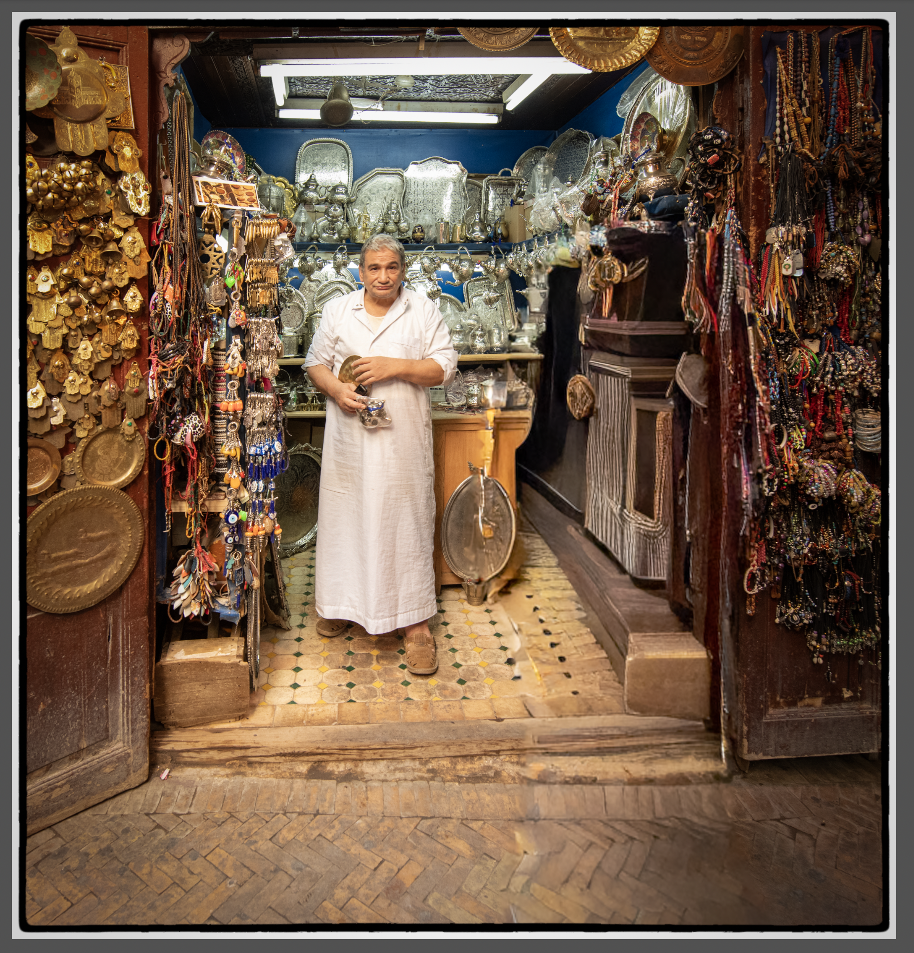 Shopkeeper, Fez, Morocco