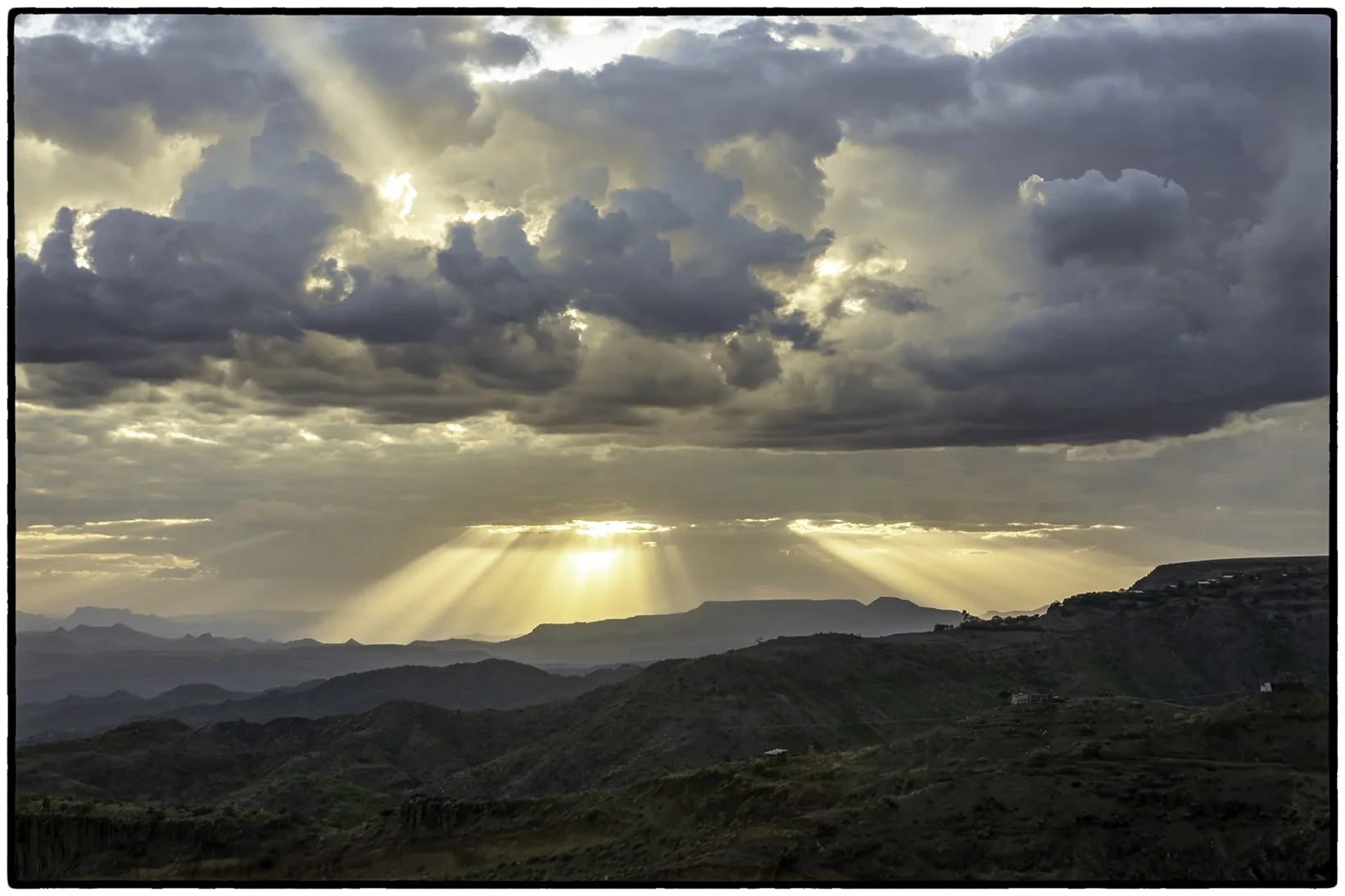 Sunset, Lalibela