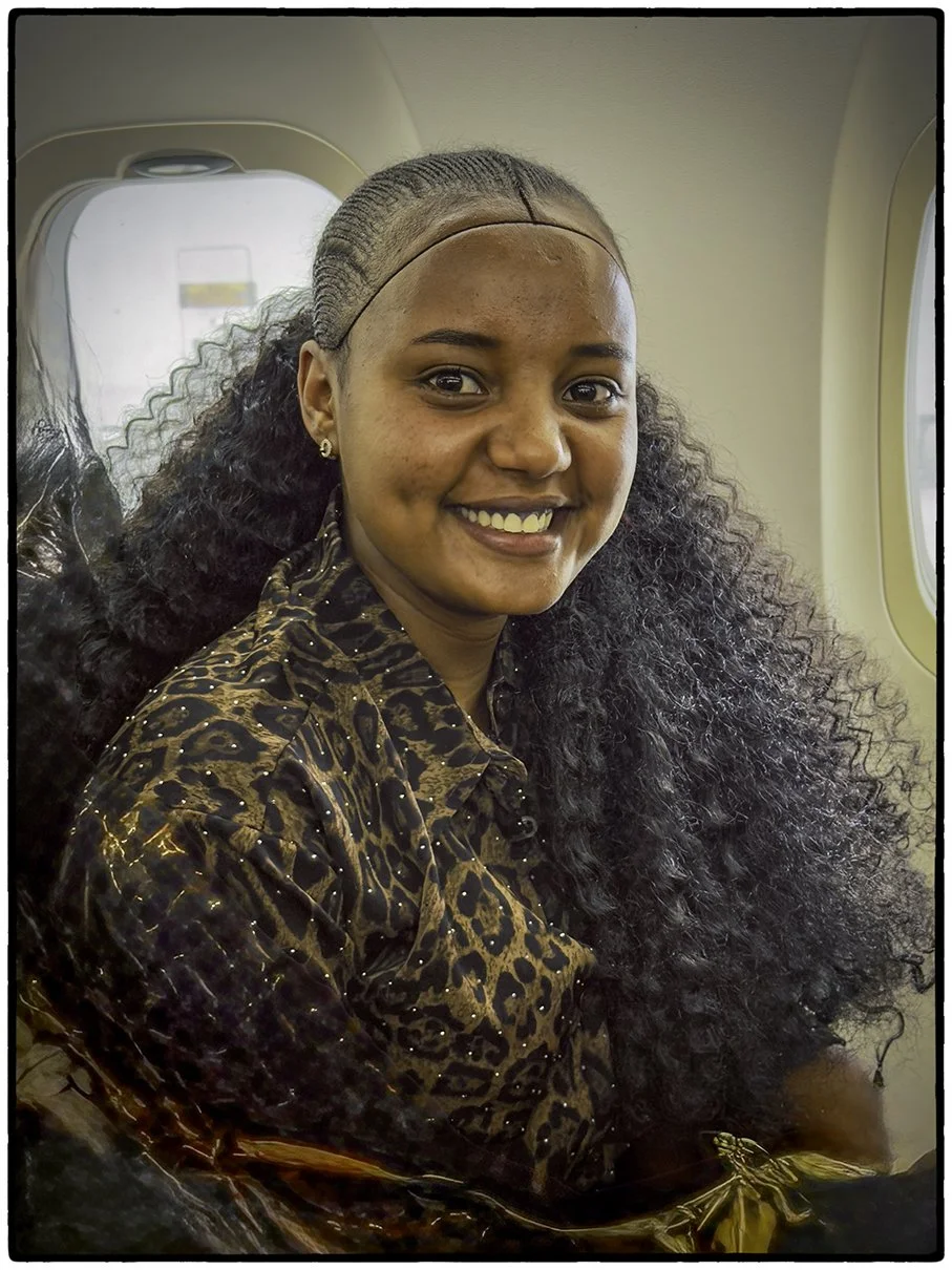 Ethiopian airline passenger