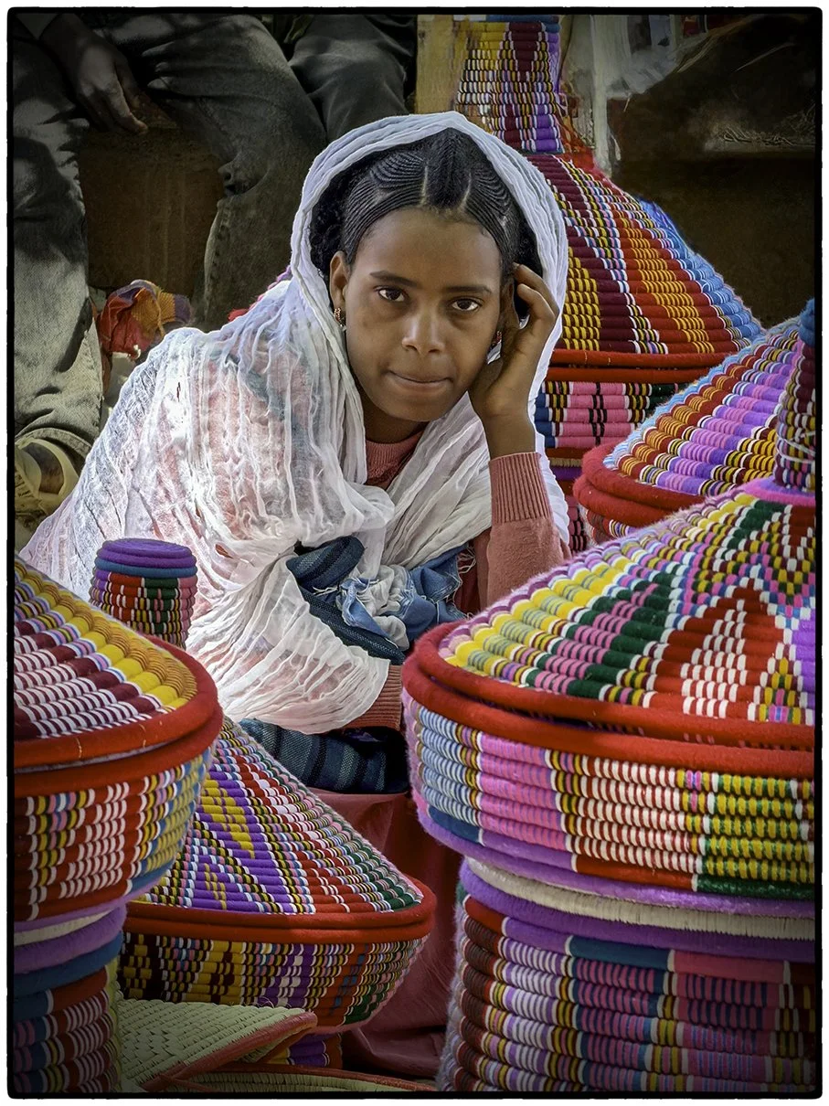 Basket weaver, Axum