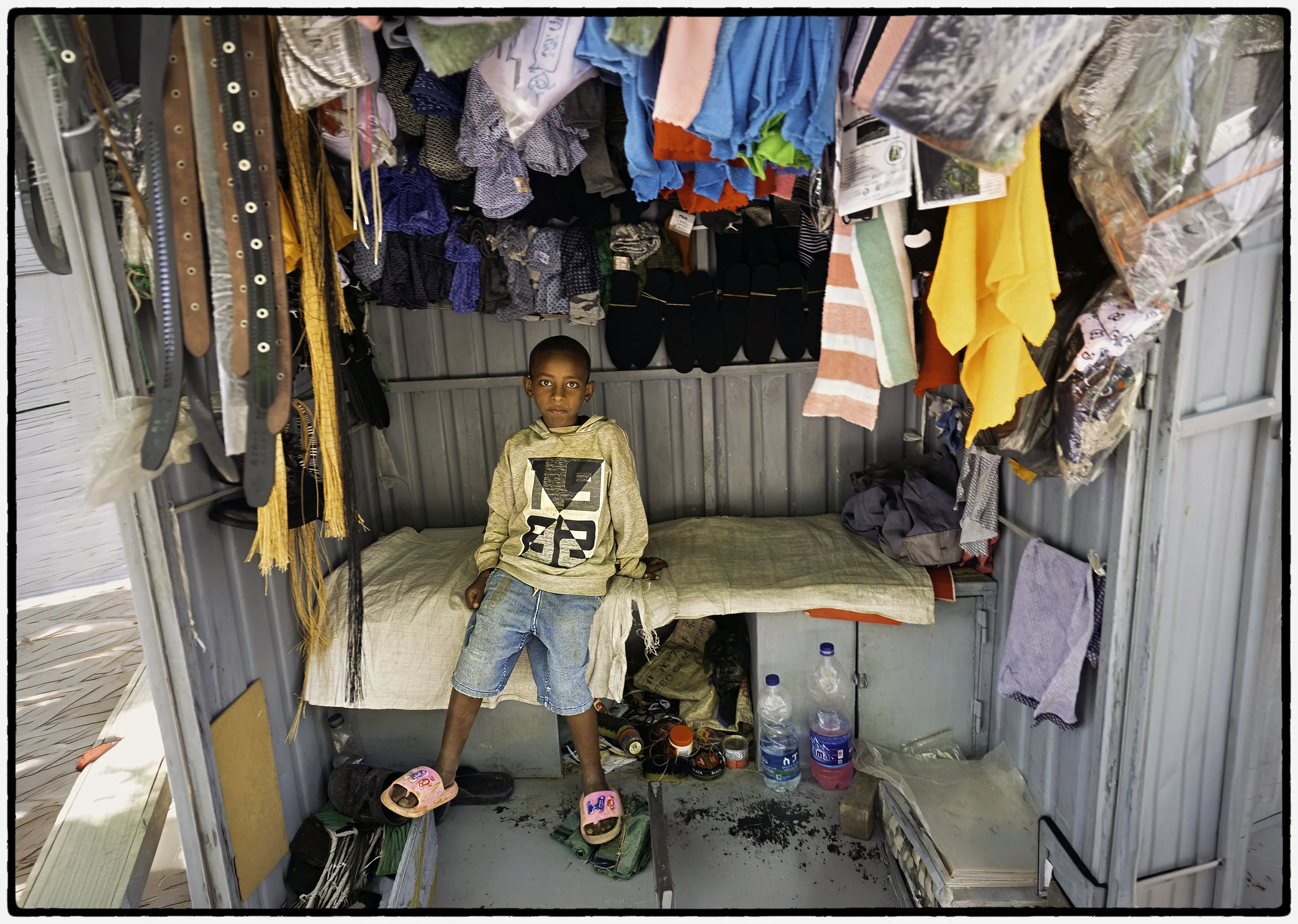 Sidewalk Clothing Merchant