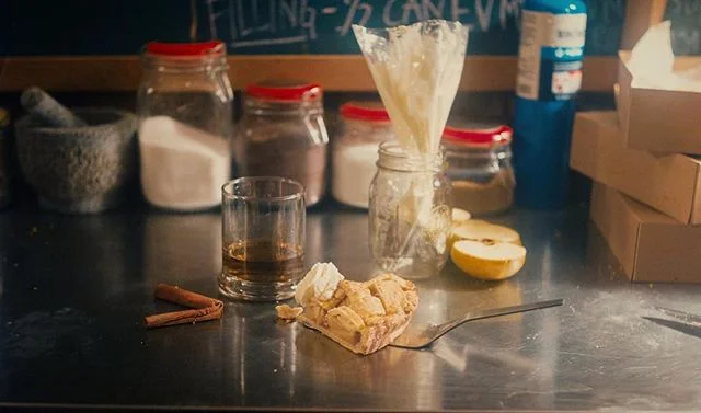 Sneak some #BrandiedApplePie in your “sober January”! #badapples #charliepies 📸@bartondillingham 💃🏻 @mega__babe