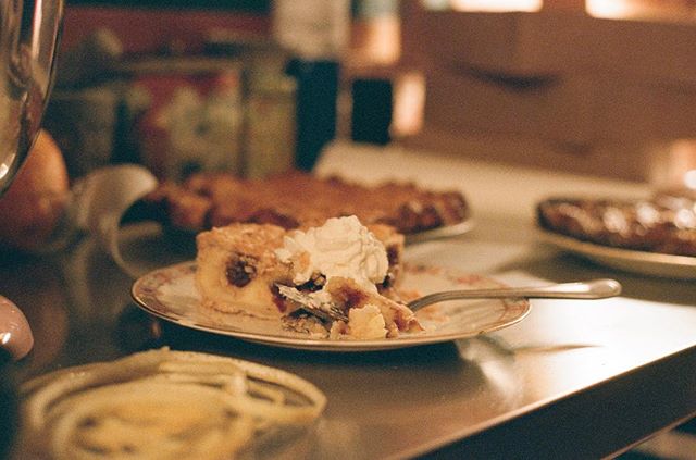 Filling like a million bucks! 💰 #GateauBasque with Custard and Brandied Cherries 🍒 🎞 by @bartondillingham styled by @mega__babe #charliepies