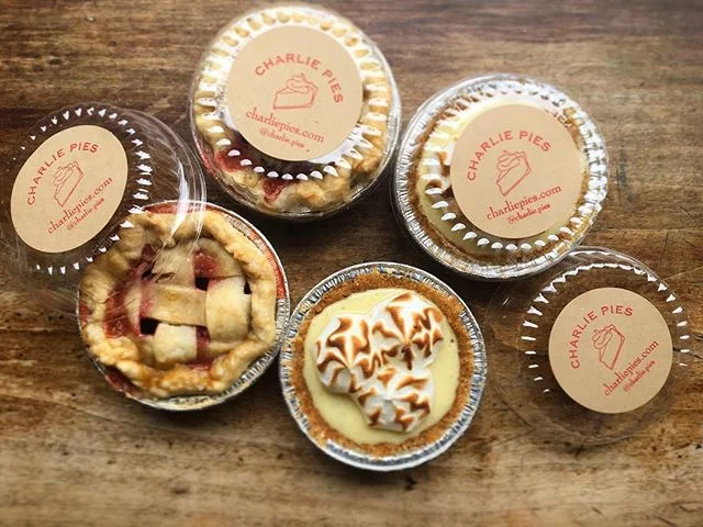 Honey, I shrunk the Pies! 🥧 We’ll be waiting for you @tasteoftribeca tomorrow! While SupPIES last! @tasteoftribeca @thehideawaytribeca #supportourpublicschools #supportthearts #tasteoftribeca2018 #keylimecointreaumeringuepie #strawberrygingerpie #fundraiser #bakesalebenefit #childrenareourfuture #whitney #charliepies