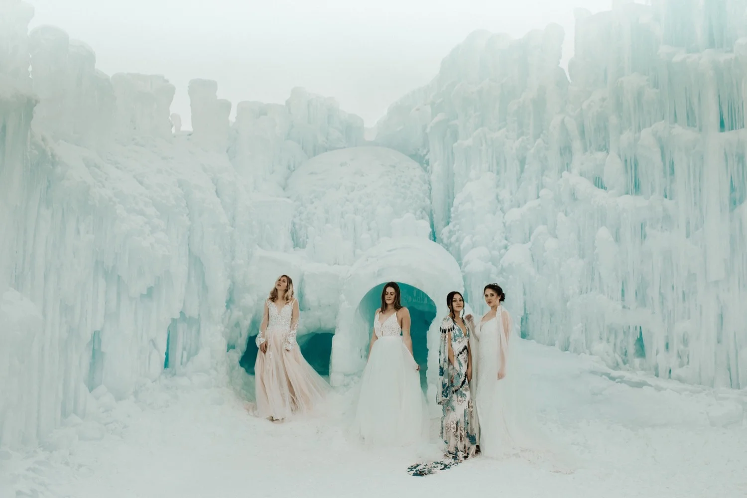 Ice Castle Styled Shoot