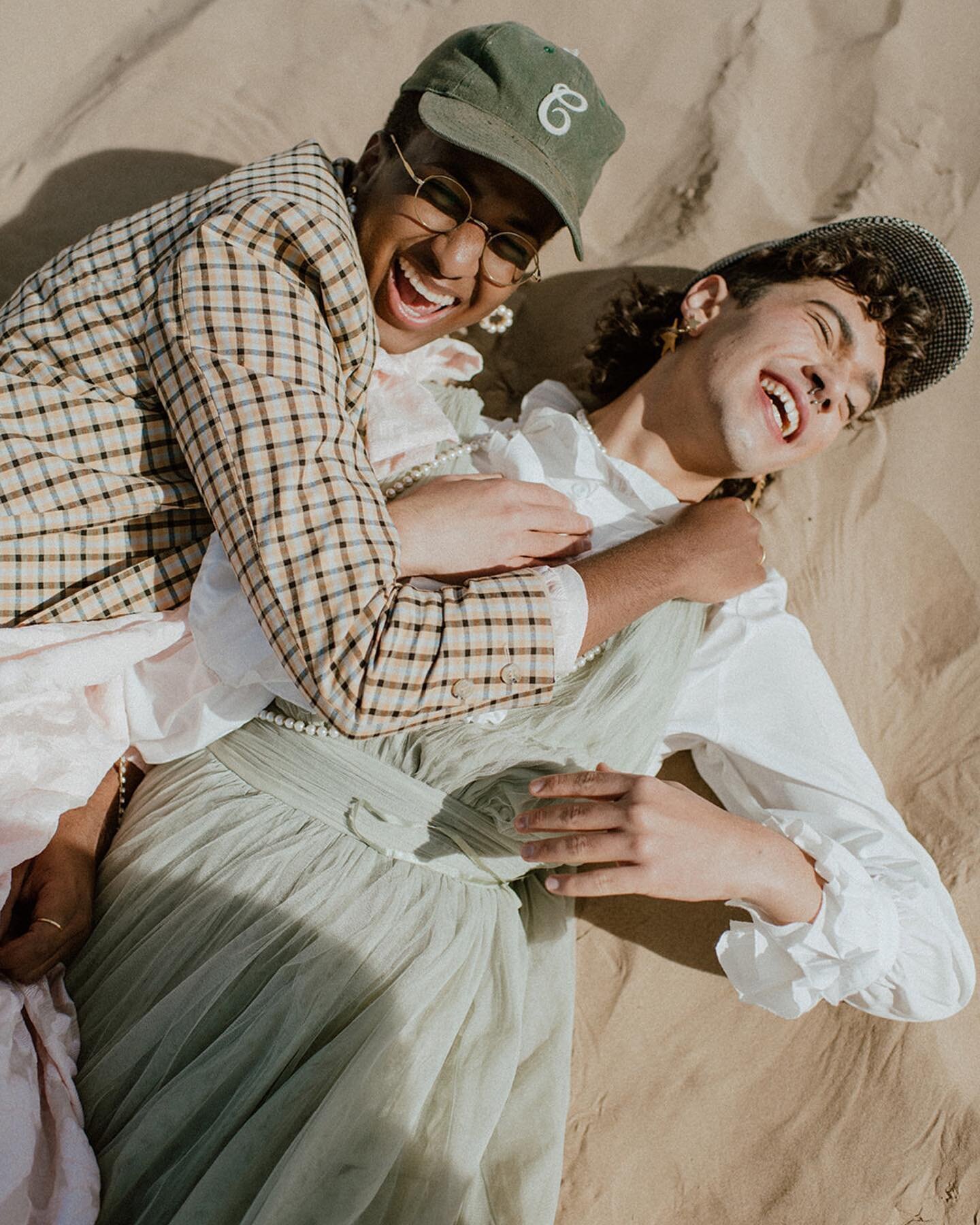 a forever favorite session from a dream day long ago 🤍
&mdash;&mdash;

Content Director:&nbsp;@caramia
Stylist/Creative Director: @hannahruthstyling
Models: @duhudm @dominic.fav
Wardrobe: @abodevintageslc