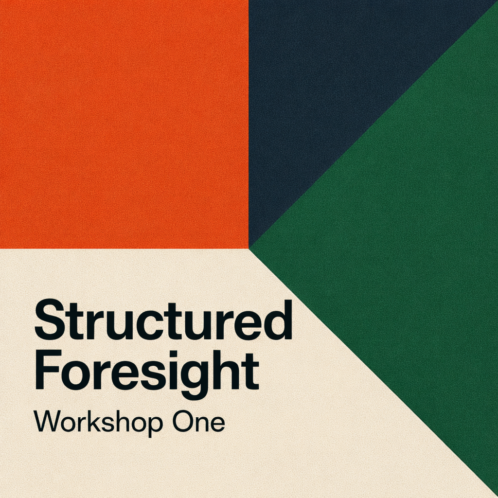 Structured Foresight | April 14th 8:00 - 15:00 NYC time
