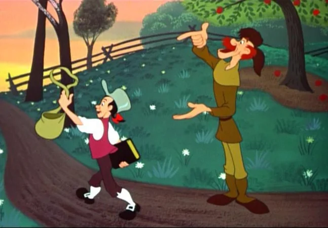 The Legend of Johnny Appleseed is an animated short musical segment from the 1948 film Melody Time . 