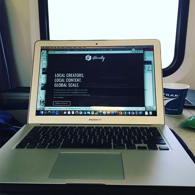 Hitting the Amtrack this week for a quick trip to San Diego!

Bringing the best local influencer marketing to all corners of Southern California!

#glocally_brand_ambassador #amtrak #sandiego