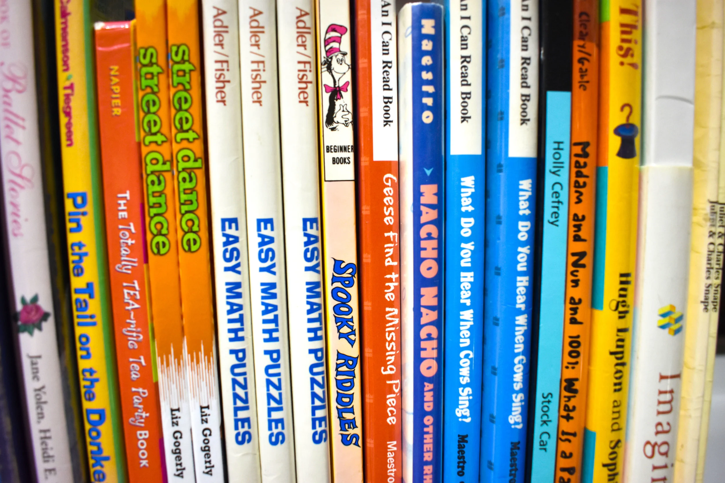 Children’s books are pictured at George Mason Regional Library in Annandale, Va., Saturday, Sept. 29, 2018. (Lindsey Leake/American University)