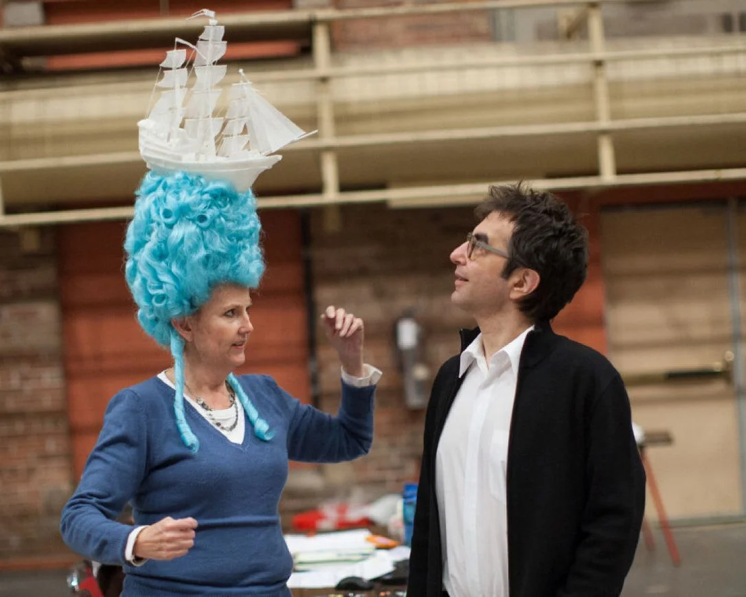 Sharon Ryman with Atom Egoyan, photo by Nick Kozak