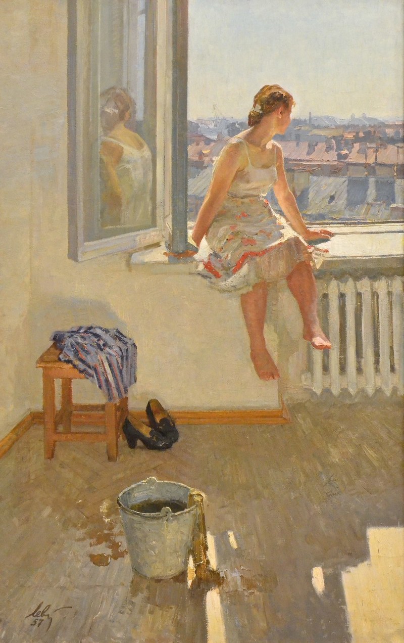 ‘Warm Day’ by Anatoli Levitin, 1957