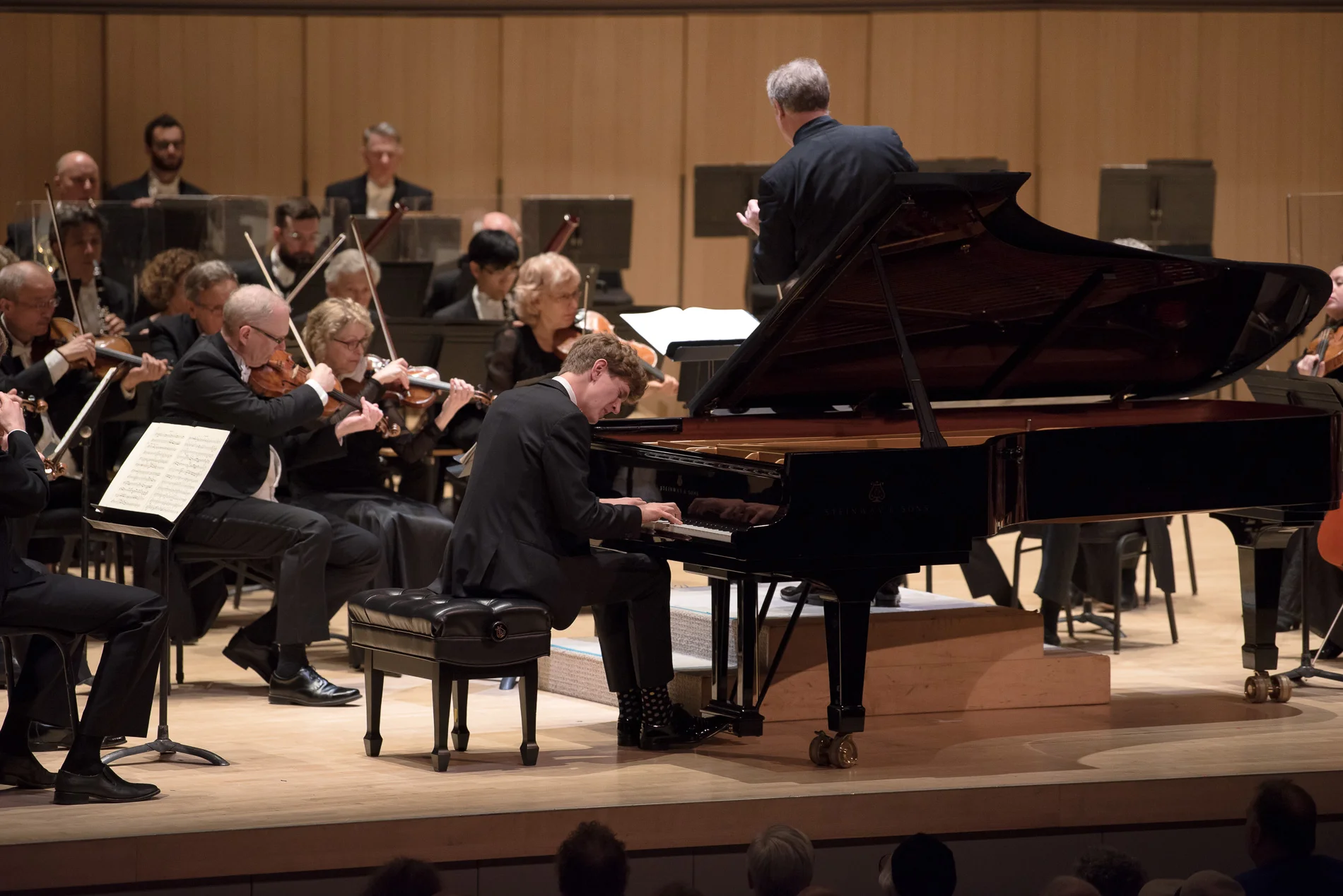 Jan Lisiecki with the Toronto Symphony Orchestra; Photo credit: Nick Wons