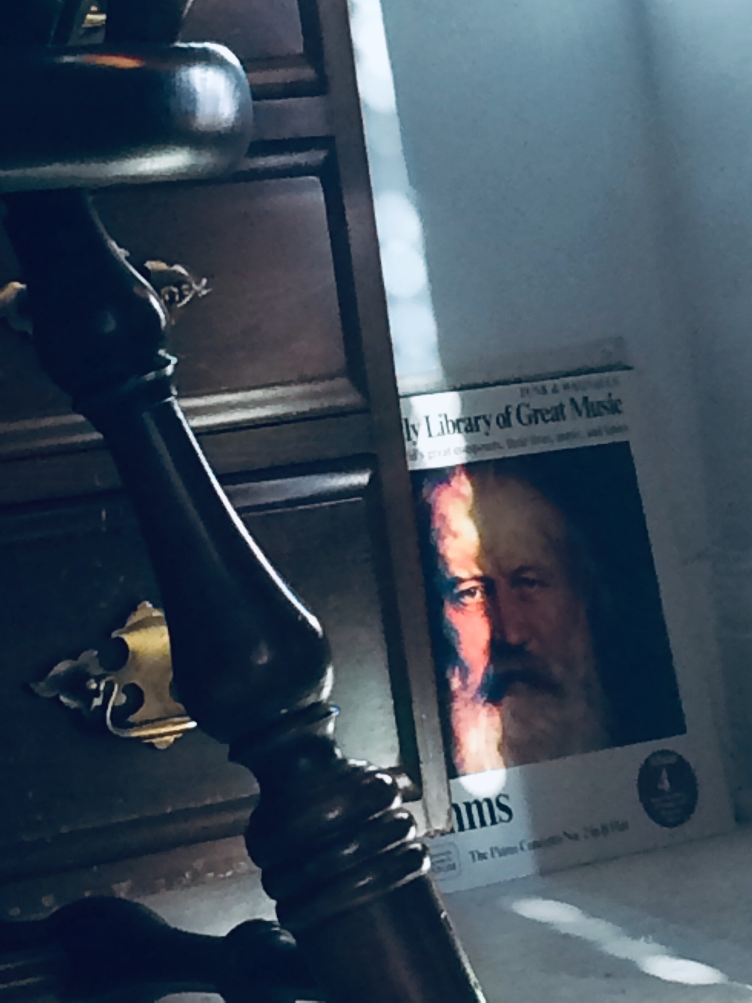 caught Brahms creepin’