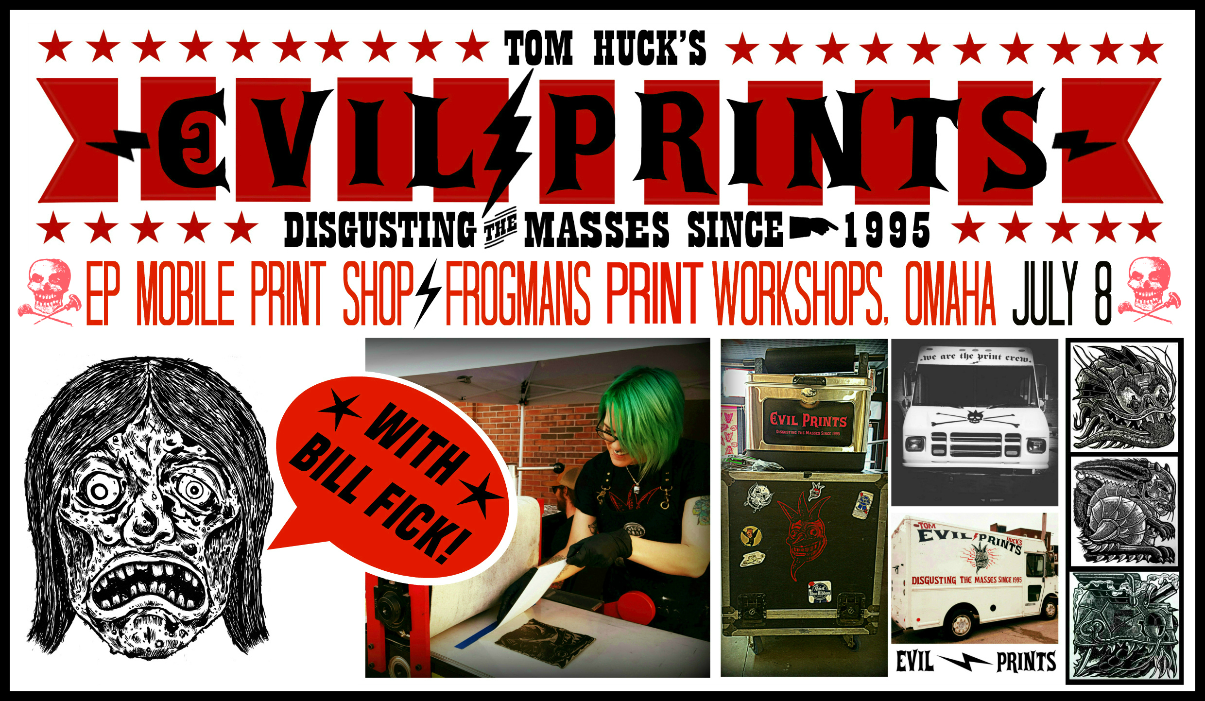 ONE NIGHT ONLY! BILL FICK & TOM HUCK DUEL TO THE DEATH! 
