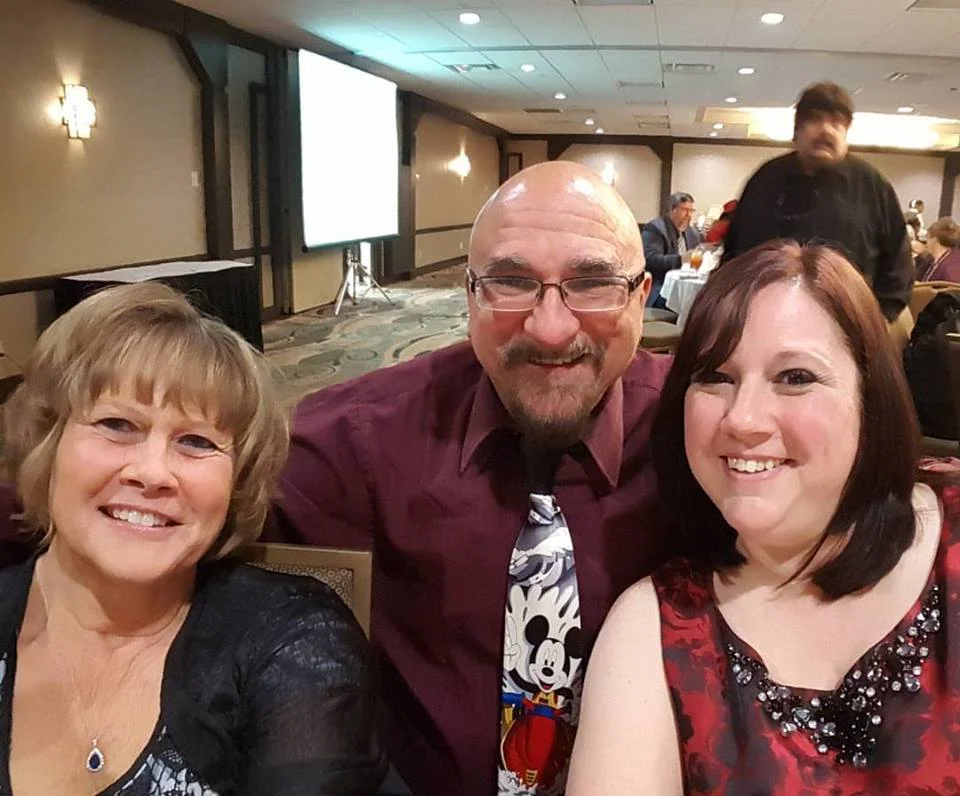 Wayne, Mom and Me Awards night.jpg