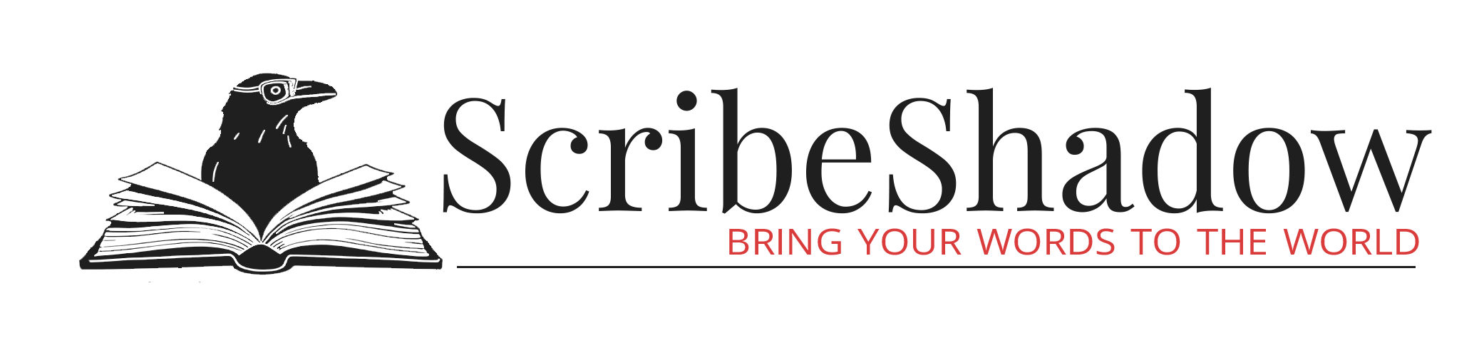 Logo of ScribeShadown, sponsor of the OWFI's 2026 "The Magic of Writing" Conference