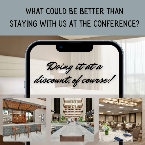 Reserve your room for the upcoming conference