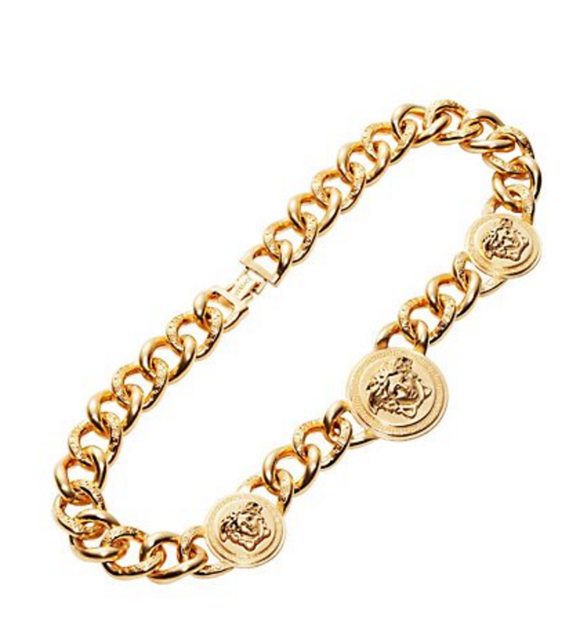 Versace The great thing about Versace chains - you can always find them for a bargain at different brand name outlets. For the Versace chain at original price click here . 