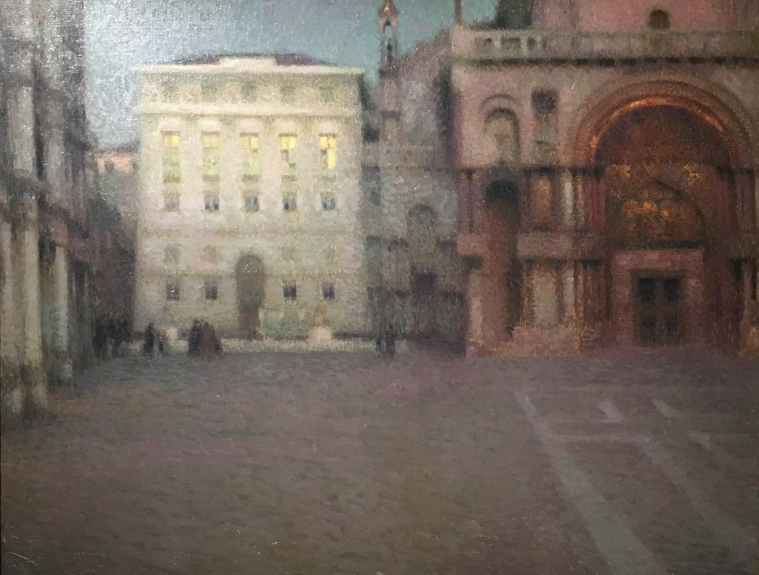The Place Saint-Marc at Twilight, Henri Le Sidaner, 1907
