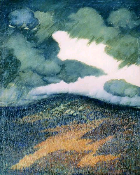 Storm Clouds, Maine, Marsden Hartley, 1906