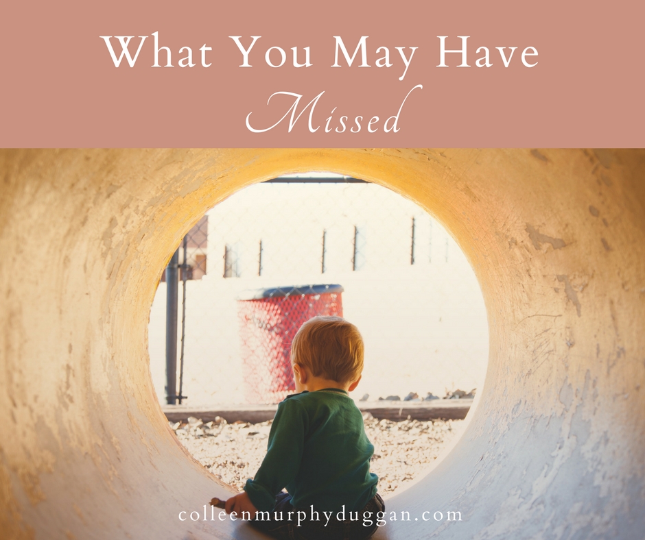 What You May Have Missed by Colleen Duggan A roundup of Catholic posts written by me as guest posts around the web for Integrated Catholic Life and Aleteia