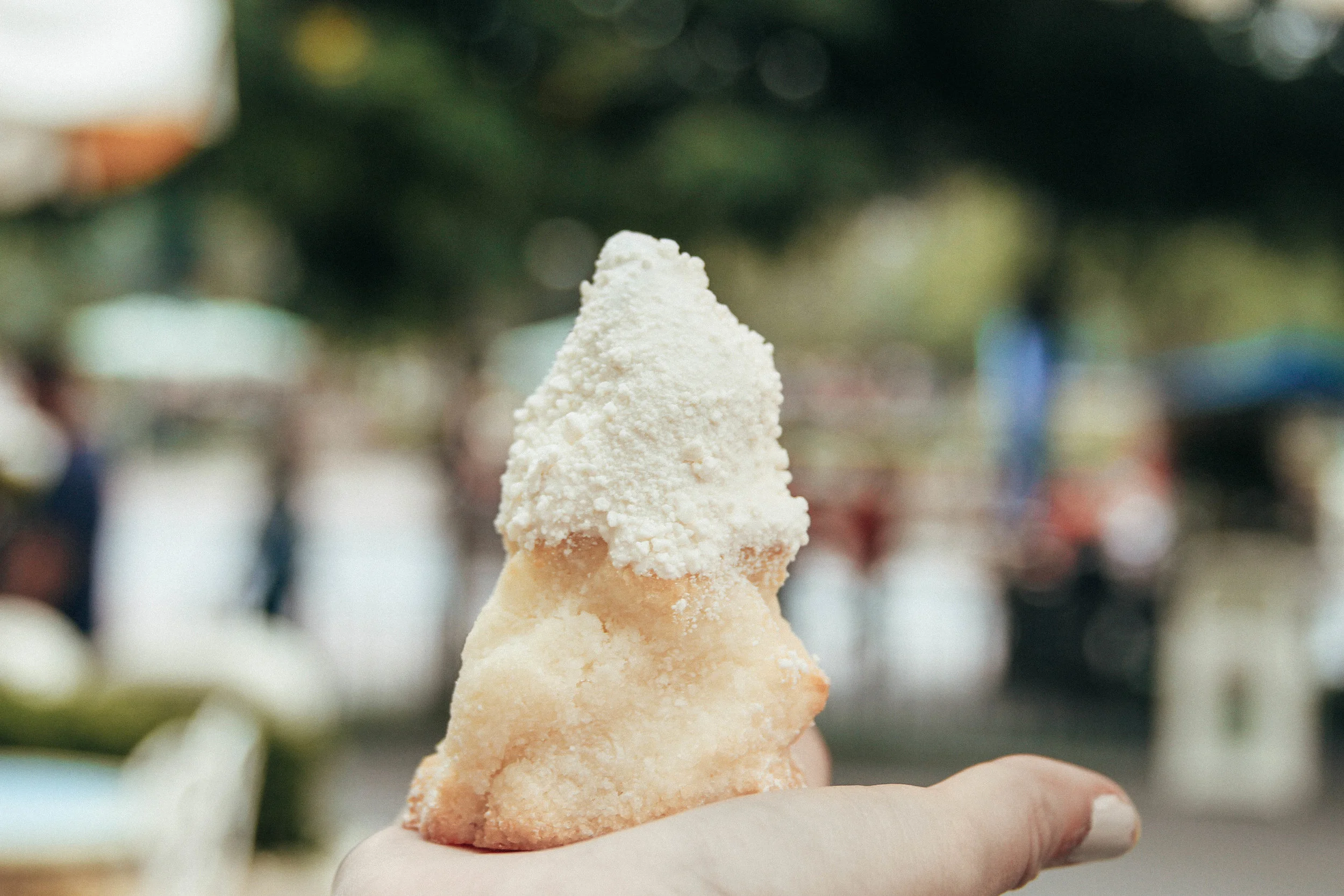 The coconut maroon from the Jolly Holiday Cafe!