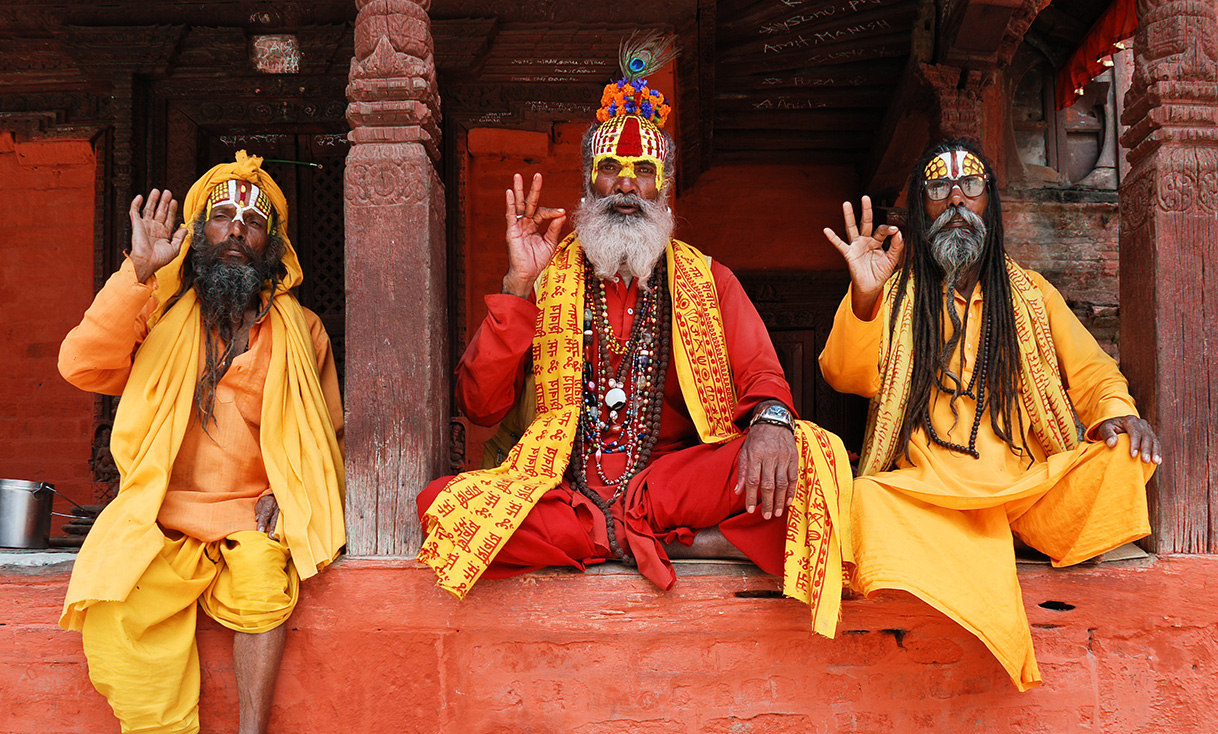 Three_saddhus_at_Kathmandu_Durbar_Square-FREE.jpg