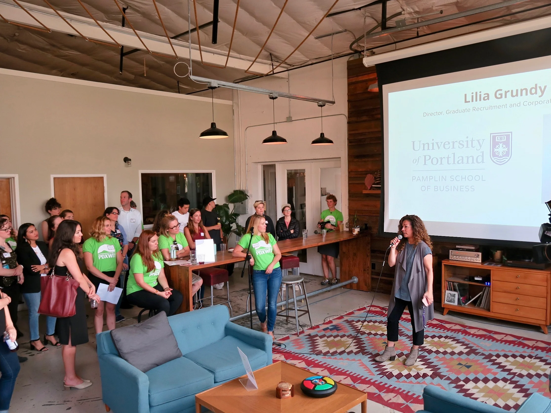 PDXWIT Happy Hour @ Marmoset, 8/21/18, Speaker Lilia Grundy presents